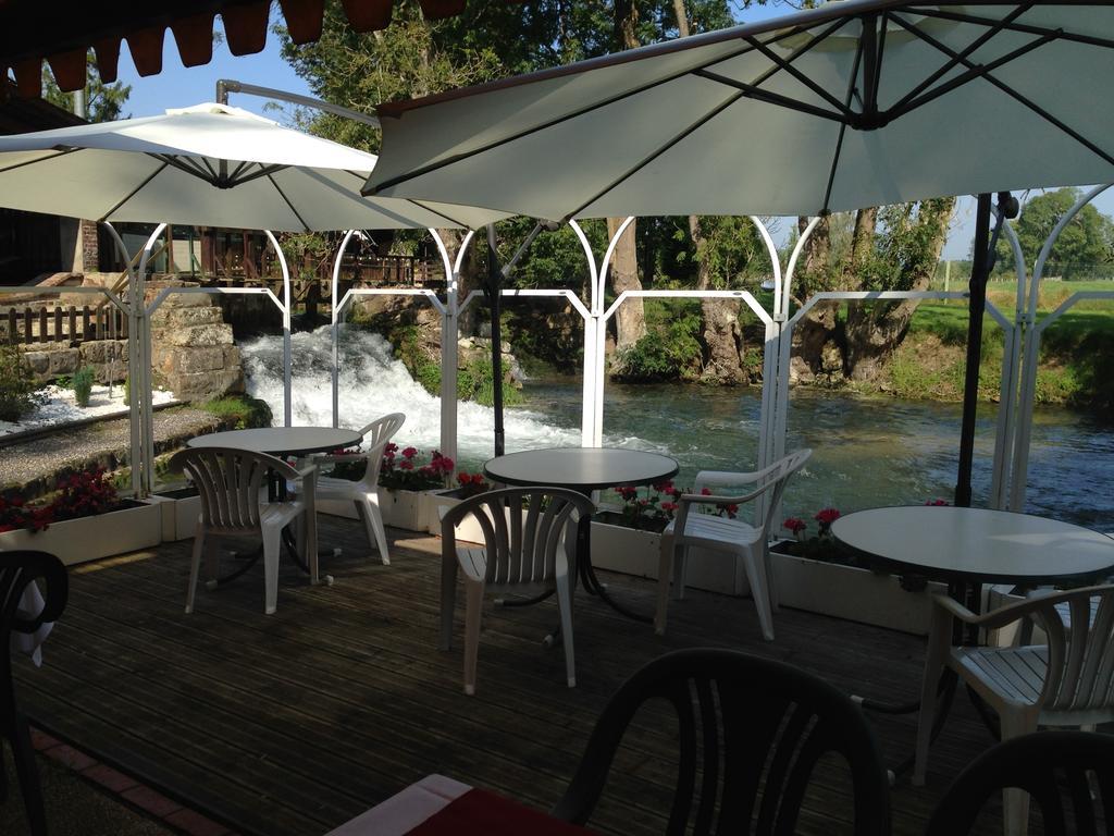 Logis - Hotel & Restaurant Moulin Des Forges Saint-Omer-en-Chaussée Eksteriør bilde