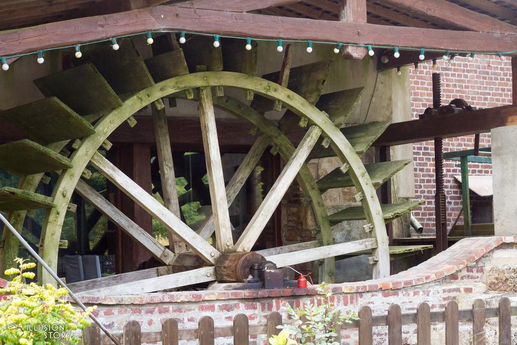 Logis - Hotel & Restaurant Moulin Des Forges Saint-Omer-en-Chaussée Eksteriør bilde