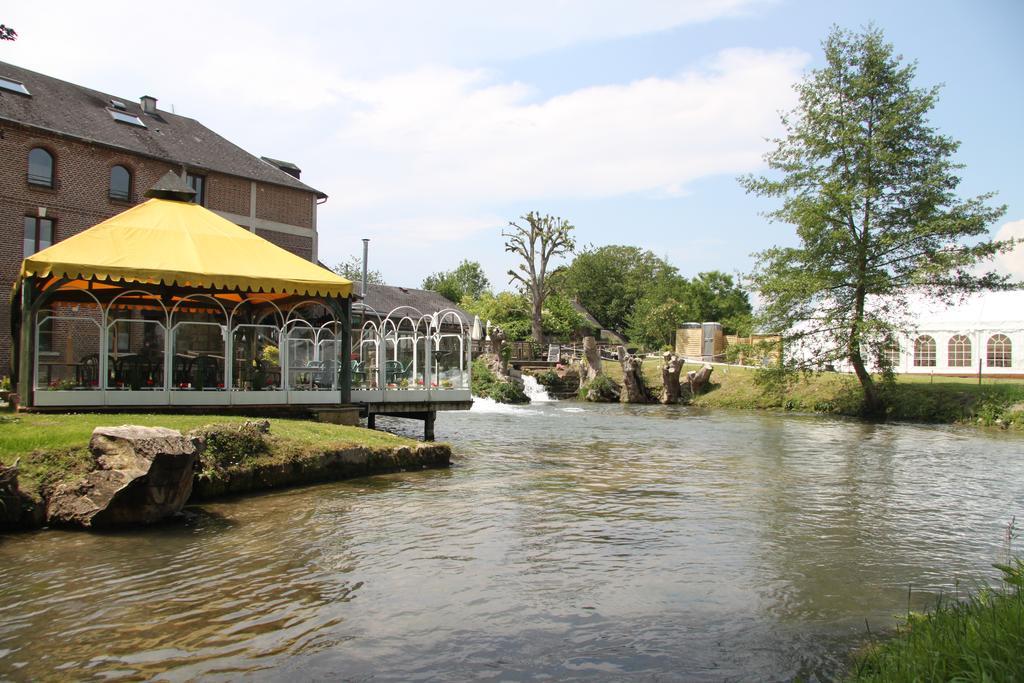 Logis - Hotel & Restaurant Moulin Des Forges Saint-Omer-en-Chaussée Eksteriør bilde